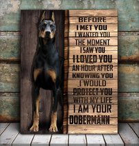 CHD0106 Dobermann Matte Canvas