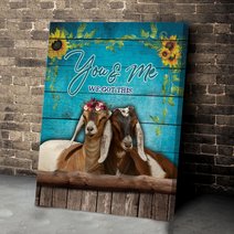 BID20080301 Goat You and Me We Got This Matte Canvas