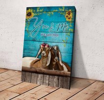 BID20080301 Goat You and Me We Got This Matte Canvas
