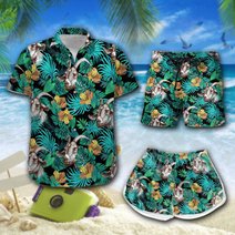 Goat Hawaii Men-Women set THT20072205-THO20072205