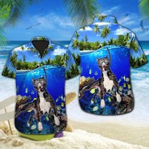 DIODOG2207006-DITDOG2207006-Boston Terrier Diving-Men-Women Set