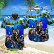 DIODOG2207003-DIODOG2207003-French bulldog Diving-Men-Women Set
