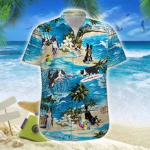 Border Collie Hawaii Men-Women Set THT20071701-THO20071701