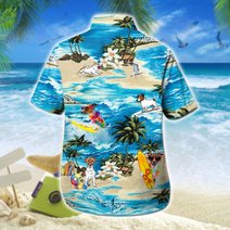 Jack Russell Terrier Hawaii Men - Women Set THT20072702-THO20072702