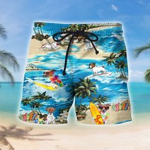 Jack Russell Terrier Hawaii Men - Women Set THT20072702-THO20072702