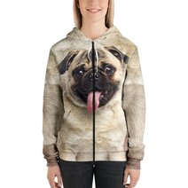 CHTL0116 Pug 3D HOODIE