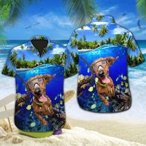 DIODOG2207004-DITDOG2207004-Dachshunds Diving-Men-Women Set