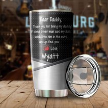 THU0187 Dachshund Personalized Stainless Steel Tumbler