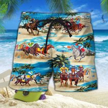 Racing Horse Men-Women Hawaii Set DIT21041601-DIO21041601