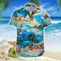 Chihuahua Hawaii Men-Women Set THT20071802-THO20071802