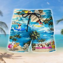 Chihuahua Hawaii Men-Women Set THT20071802-THO20071802