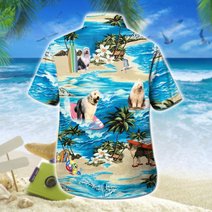 Old English Sheepdog Hawaii Men - Women Set THT20072704-THO20072704