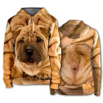 CHTL0117 Shar Pei 3D HOODIE