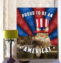 MHDMEO102 Maine Coon Americat Matte Canvas