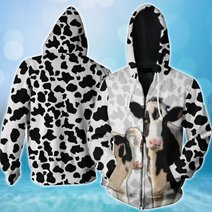 BIT0305 Dairy Cattle Patterns 3D HOODIE