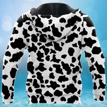 BIT0305 Dairy Cattle Patterns 3D HOODIE