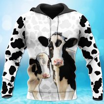 BIT0305 Dairy Cattle Patterns 3D HOODIE