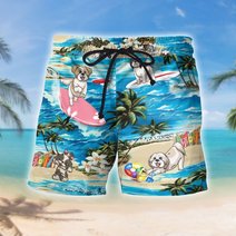 Shih Tzu Hawaii Men-Women Set THT20071703-THO20071703