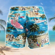 Shih Tzu Hawaii Men-Women Set THT20071703-THO20071703