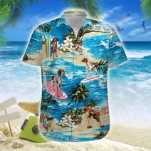 German Shorthaired Pointer Hawaii Men & Women Set THT20072706-THO20072706