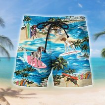German Shorthaired Pointer Hawaii Men & Women Set THT20072706-THO20072706