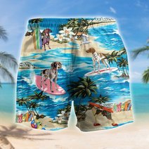 German Shorthaired Pointer Hawaii Men & Women Set THT20072706-THO20072706