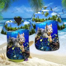 DIODOG2707001-DITDOG2707001-Yorkshire Terrier Diving-Men-Women Set