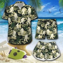 Bigfoot Hawaii Men-Women Set TUO2101 TUT2101 Bigfoot