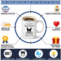 Boston Terrier Happily Mug THM22021150