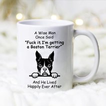 Boston Terrier Happily Mug THM22021150
