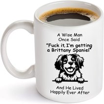 Brittany Spaniel Happily Mug THM22021151