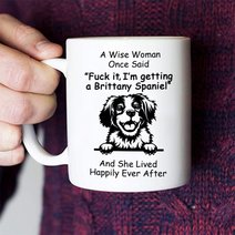 Brittany Spaniel Happily Mug THM22021151