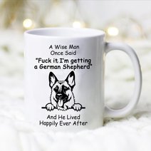German Shepherd Happily Mug THM22021154