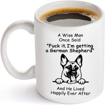 German Shepherd Happily Mug THM22021154
