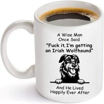 Irish Wolfhound Happily Mug THM22021155