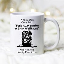 Irish Wolfhound Happily Mug THM22021155