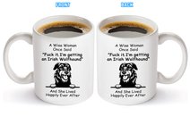 Irish Wolfhound Happily Mug THM22021155