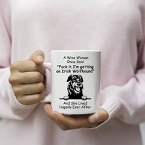 Irish Wolfhound Happily Mug THM22021155