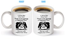 Japanese Chin Happily Mug THM22021156