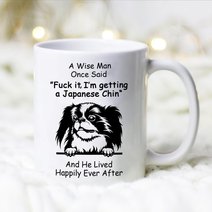 Japanese Chin Happily Mug THM22021156