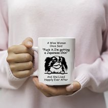 Japanese Chin Happily Mug THM22021156