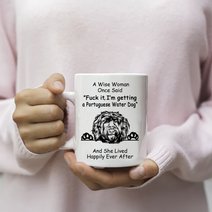 Portuguese Water Dog Happily Mug THM22021157