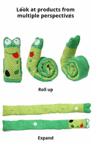 Snail Dog Puzzle Feeder – Durable & Interactive Plush Toy