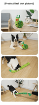 Snail Dog Puzzle Feeder – Durable & Interactive Plush Toy