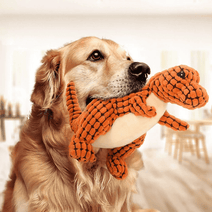Interactive Dinosaur Plush Chew Toys for Cats & Dogs – Perfect for Small Pets!