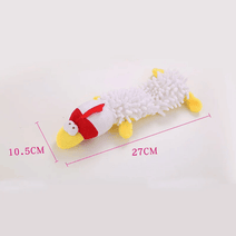 Durable Low Price Pet Dog Plush Toy Animal Shape with Squeaky for Small Dogs Chew Cleaning Toys