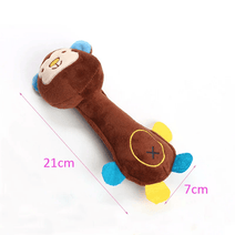 Durable Low Price Pet Dog Plush Toy Animal Shape with Squeaky for Small Dogs Chew Cleaning Toys