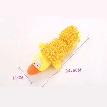 Durable Low Price Pet Dog Plush Toy Animal Shape with Squeaky for Small Dogs Chew Cleaning Toys