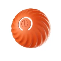 Automatic Moving Toy Ball Smart USB Jumping Rotating Interactive Dog Chew Toy Ball