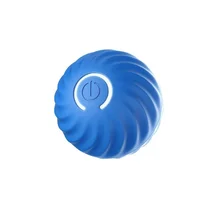 Automatic Moving Toy Ball Smart USB Jumping Rotating Interactive Dog Chew Toy Ball